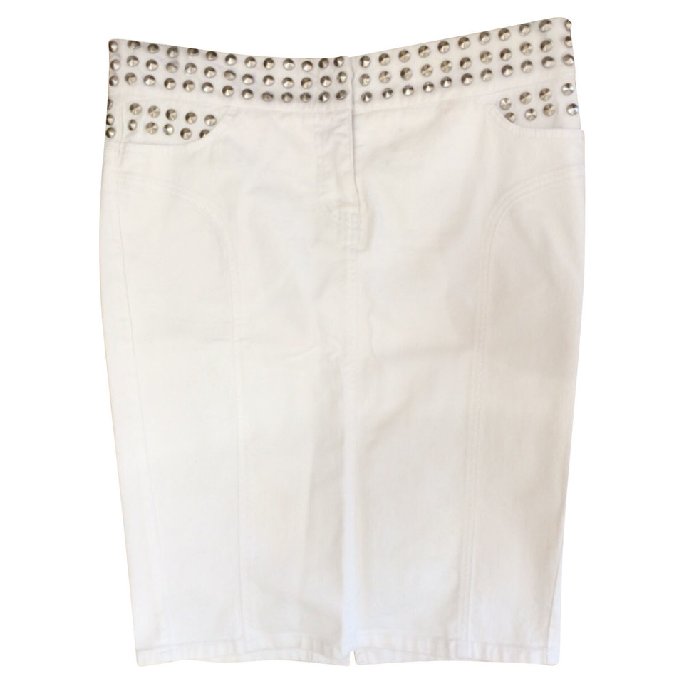 Moschino Skirt Cotton in White