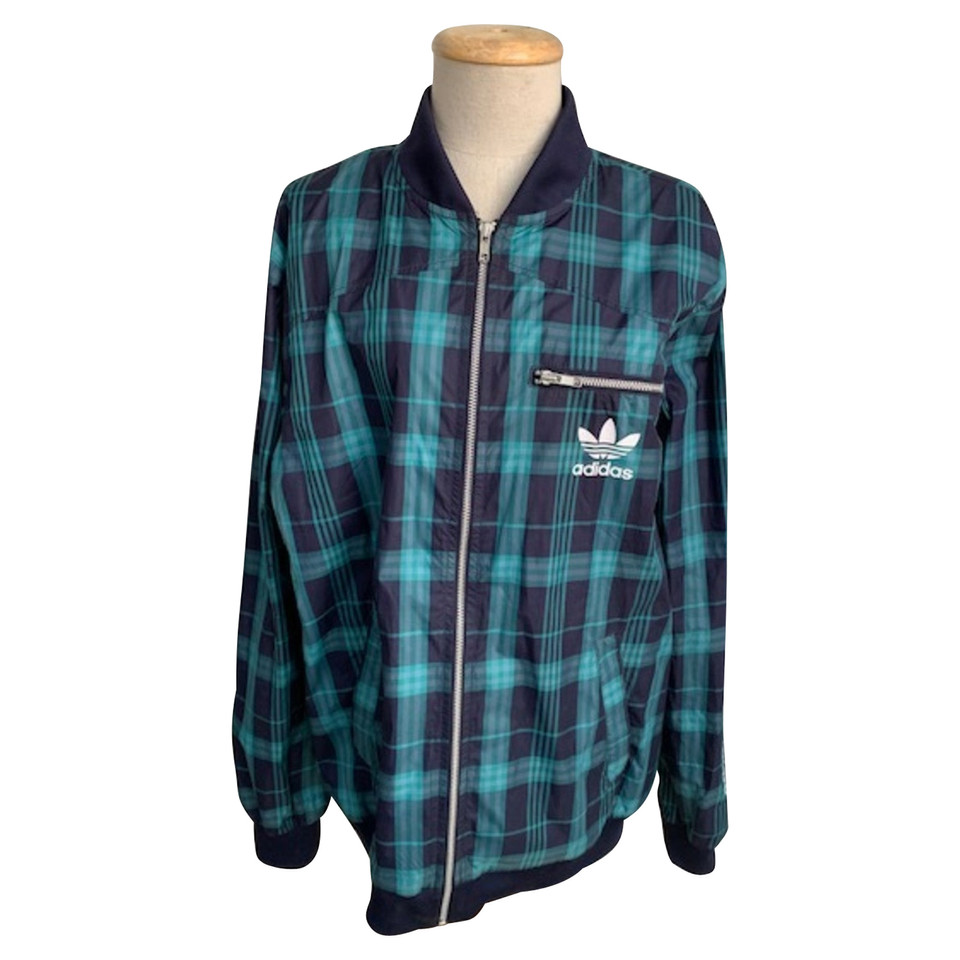 Adidas Giacca/Cappotto in Blu