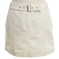 Turnover Short skirt in cream