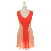 Reiss Kleid in Orange/Nude