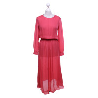 Forte Forte Silk dress in red-pink