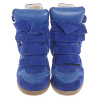 Isabel Marant Sneaker-Wedges in Blau