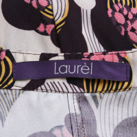 Laurèl Silk shirt with pattern