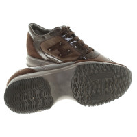 Hogan Sneakers in Brown