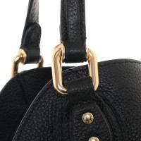 Coach Handtasche aus Leder in Schwarz