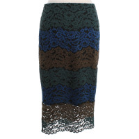 Sandro Pencil skirt with lace