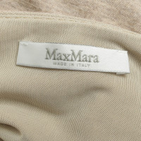 Max Mara Jersey Top in Beige