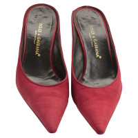 Dolce & Gabbana Mules in red