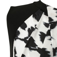 Balenciaga zwart/wit patroon jurk