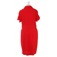 Escada Red dress with belt