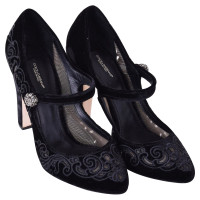 Dolce & Gabbana Mary Jane pumps en noir