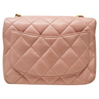 Chanel Clutch Bag Leather in Pink