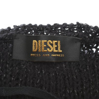 Diesel Black Gold Dress in Black