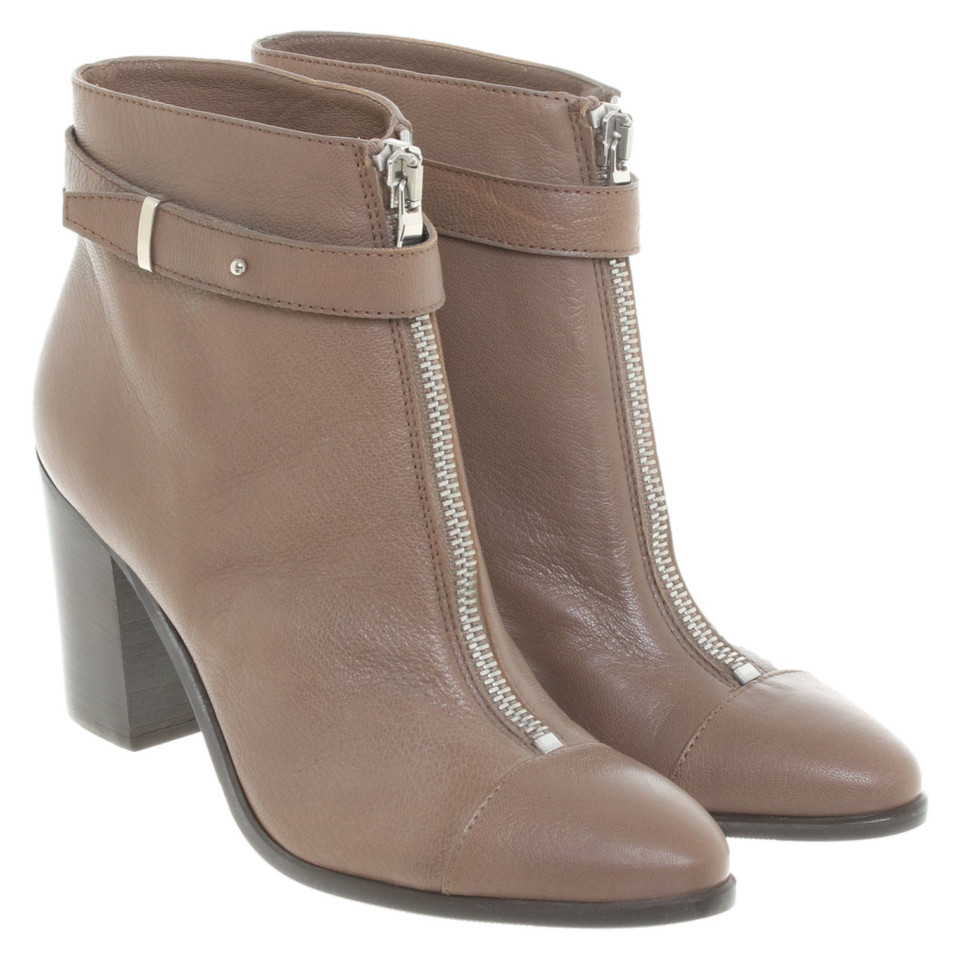 Max & Co Ankle boots Leather in Taupe