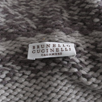 Brunello Cucinelli Tricot en Cachemire en Gris