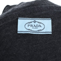 Prada Cardigan lavorato a maglia grigio scuro