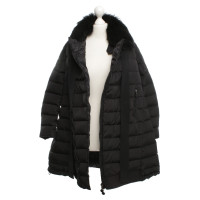 Moncler Down coat with fur trim