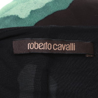 Roberto Cavalli Dress in green / black