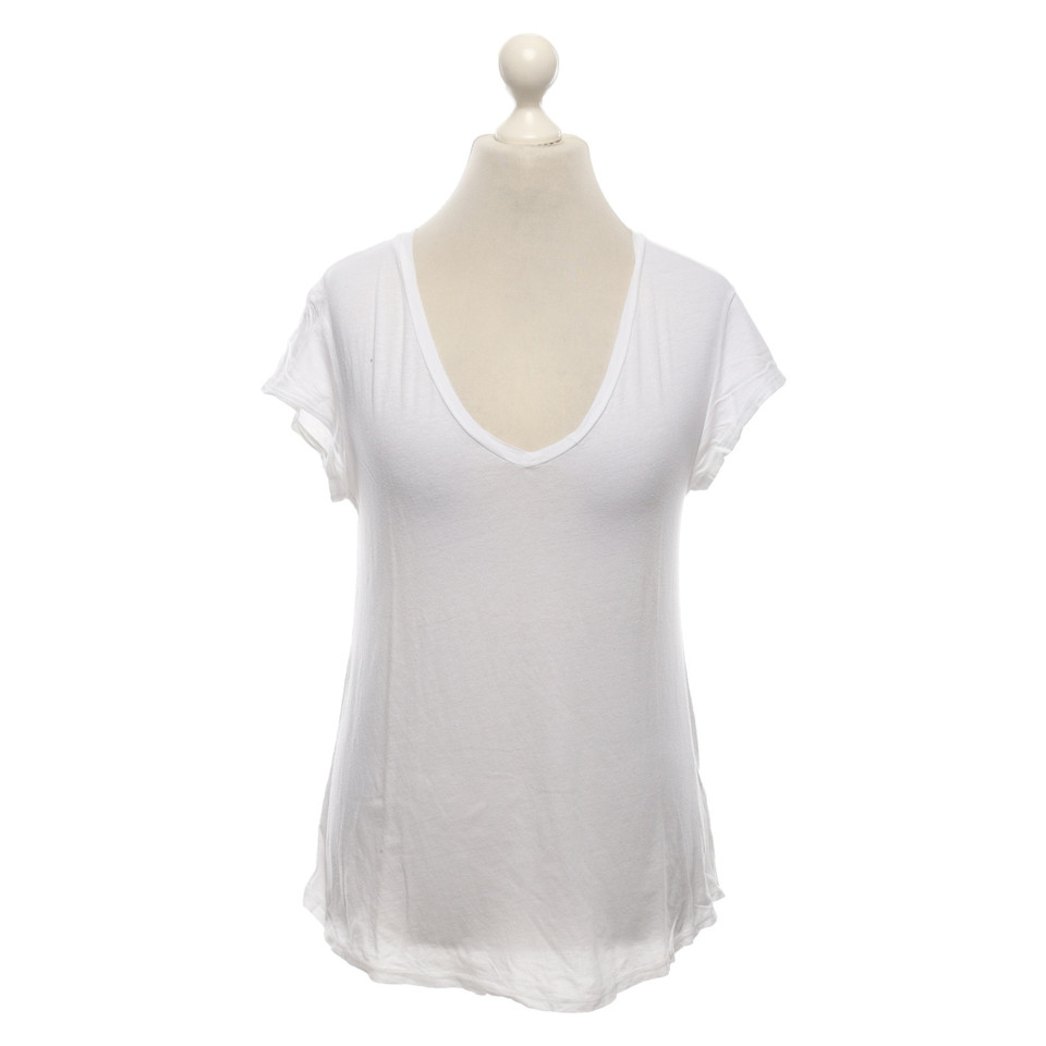 Velvet Top en Jersey en Blanc