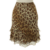 Moschino Cheap And Chic skirt in the animal-print