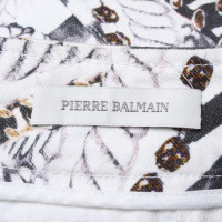Pierre Balmain gonna jeans con stampa