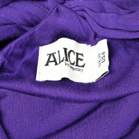 Alice By Temperley Robe en Jersey en Violet