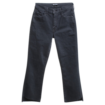 Mother trousers in dark gray