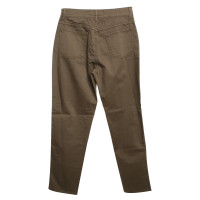 Closed trousers "Pedal Pusher" in Khaki