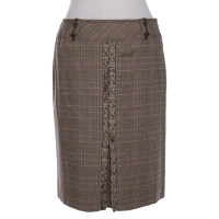 Karen Millen skirt with checked pattern