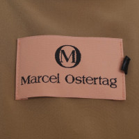 Marcel Ostertag Oversized dress in ochre