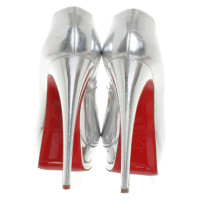 Christian Louboutin Pumps/Peeptoes Patent leather in Silvery