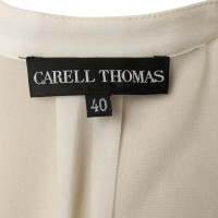 Andere Marke Carell Thomas - Bluse mit Kunstleder