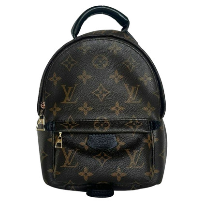 Louis Vuitton Palm Springs Backpack aus Leder in Braun