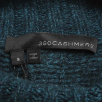 360 Sweater Cashmere sweater in petrol