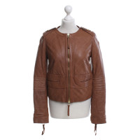 Pinko Lederjacke in Braun