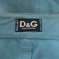 Dolce & Gabbana Suède rok met patroon