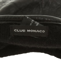Club Monaco Gants en Cuir en Noir