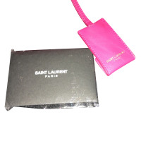 Saint Laurent Cabas Chyc Leather in Pink