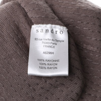 Sandro Maglione lavorato a maglia con paillettes