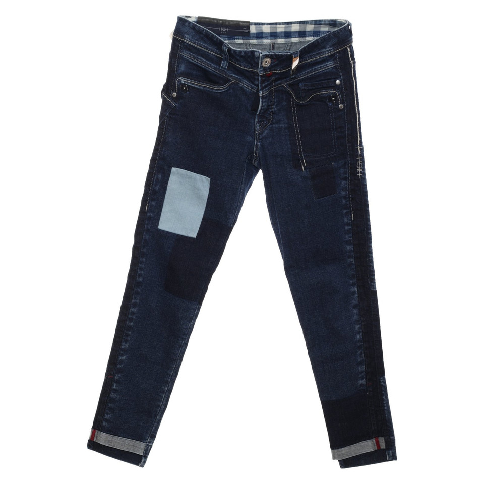 High Use Jeans aus Baumwolle in Blau