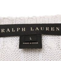 Ralph Lauren Korte mouwen trui in crème
