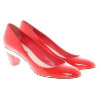 Miu Miu Pumps/Peeptoes Patent leather in Red