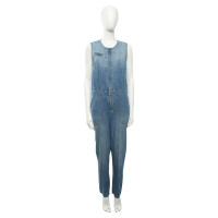 Current Elliott Jumpsuit Katoen in Blauw