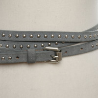 Marc Jacobs Gürtel aus Leder in Grau