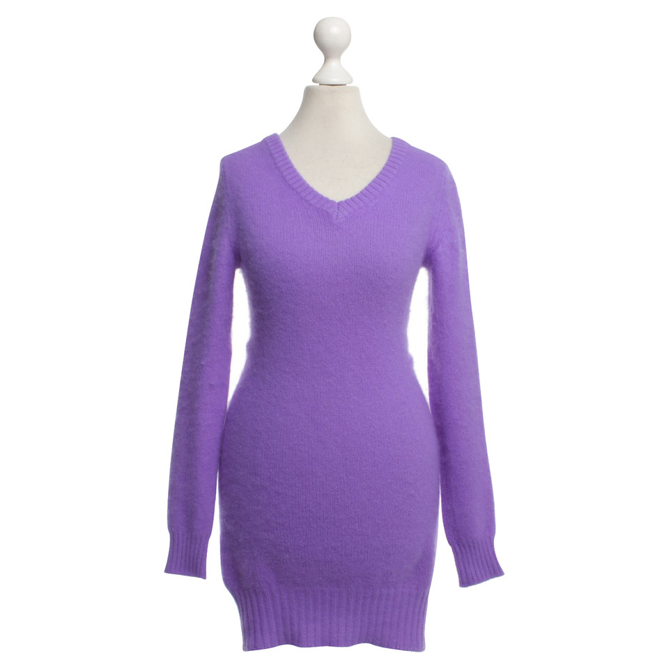 Dolce & Gabbana Angora sweater in purple