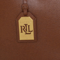 Ralph Lauren Handtasche aus Leder in Braun