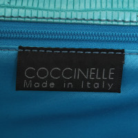 Coccinelle Clutch in Türkis