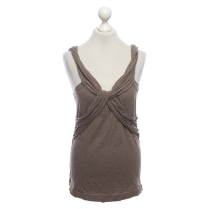 Marc By Marc Jacobs Top Cotton in Brown
