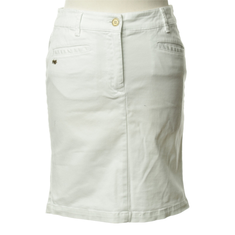 Armani Jeans Jeans skirt in white