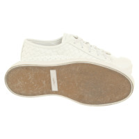 Bottega Veneta Chaussures de sport en Cuir en Blanc